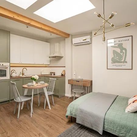 Lägenhet Pistachio Loft Near Wawel Royal Castle Kraków