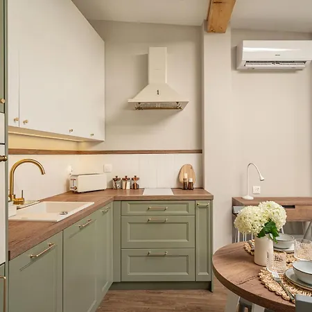 Pistachio Loft Near Wawel Royal Castle